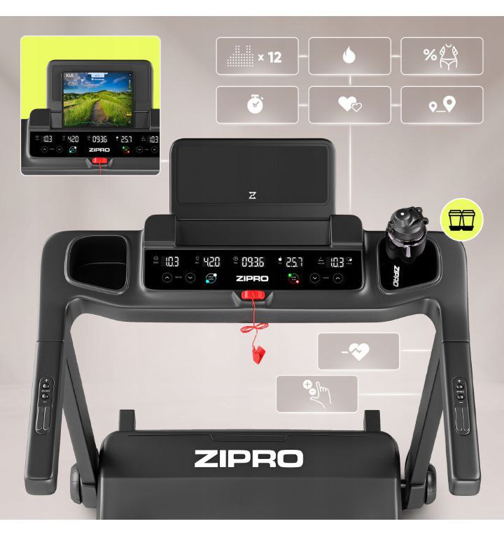 bieżnia elektryczna treningowa domowa składana do biegania zipro ramble bieżnia elektryczna treningowa domowa składana do biegania zipro ramble