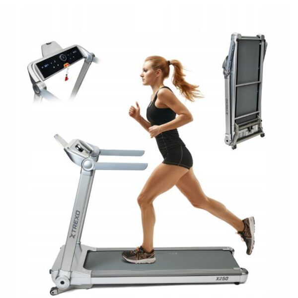 BiezniePro bieżnia elektryczna xtrexo txo x250 s skŁadana regulacja kĄta 1 16 km/h