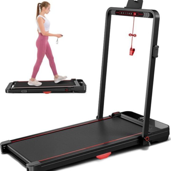 BiezniePro bieŻnia elektryczna domowa 2w1 skŁadana na pŁasko 12 km/h z amortyzacjĄ