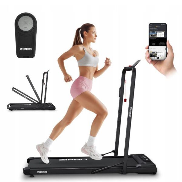 BiezniePro bieżnia elektryczna domowa składana pod łóżko 1 12km/h newlite zipro